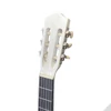 Kép 2/3 - MSA C-26 WH 4/4-es fehér klasszikus gitár
