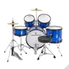 Kép 2/5 - SOUNDSATION JDK100-BL - Junior dobszett, 5 részes, Metál kék