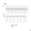 Kép 2/5 - SD-91-05M-N-L6 - Electric Guitar Machine Heads Set, L6, Nickel