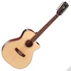 Kép 1/5 - Cort GA-MEDX-12-OP akusztikus gitár elektronikával,12 húros, natúr