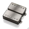 Kép 2/2 - EMG 57-66-LS Set BrBChrome Humbucking gitár pickup szett, szálhúzott fekete króm, long shaft