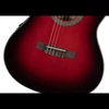 Kép 7/12 - Cort JADE-E-Nylon-BRB klasszikus Lady-gitár, elektronikával, bordó burst