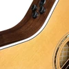 Kép 6/16 - Cort Gold-A8-NAT with case akusztikus gitár Fishman elektronikával, félkemény tokkal, All solid, natúr