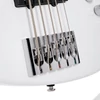 Kép 5/16 - Cort NJS5-WHT with bag elektromos basszusgitár, 5 húros, prémium tokkal, fehér