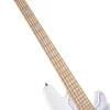 Kép 7/16 - Cort NJS5-WHT with bag elektromos basszusgitár, 5 húros, prémium tokkal, fehér