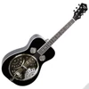 Kép 1/4 - Recording King fatestű rezonátoros gitár, fekete