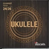 Kép 4/5 - BlackSmith Ukulele Cleargut, Concert 24-26 húr, átlátszó