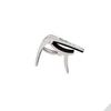 Kép 1/3 - Guitto GGC-07-UKE Silver ukulele capo, ezüst