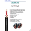 Kép 3/3 - Roxtone MC006-100 Ø 6,5mm mikrofonkábel (fekete)