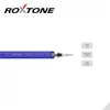 Kép 1/3 - Roxtone GC060TB Ø7mm professzionális gitárkábel (transparent kék)