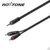Kép 1/3 - Roxtone RAYC150L6 3,5 Sztereó Jack - 2xRCA kábel, 6m