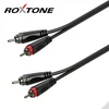 Kép 1/3 - Roxtone RACC130L3 2xRCA - 2xRCA kábel, 3m