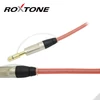 Kép 2/3 - Roxtone TGJJ100L3-TRD 6,3 Jack - 6,3 Jack professzionális gitárkábel, 3m (transparent piros)