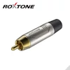 Kép 1/2 - Roxtone RF2CS-NG RCA lengő dugó, aranyozott