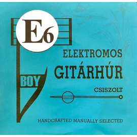 Boy E6 csiszolt elektromos gitárhúr