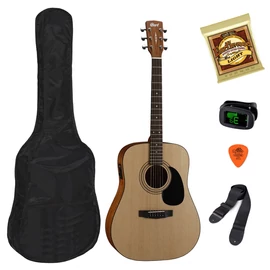 Cort AD810E-OP Szett akusztikus gitár elektronikával, matt natúr