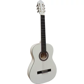 MSA C-26 WH 4/4-es fehér klasszikus gitár