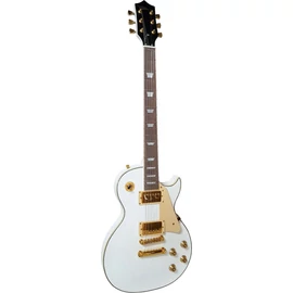 Vision LSG-4 elektromos gitár fehér test, arany hardver