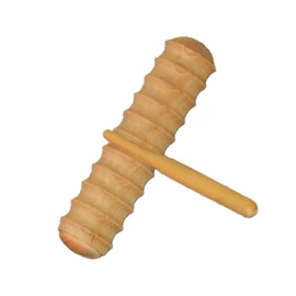 M-13 Recés shéker (Ganza) keményfából, ütővel