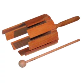 Skandináv kör xilofon nyéllel ütővel (fából)