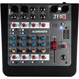 Allen&Heath ZED-6, kisformátumú keverő, 2 monó/2 sztereó csatorna