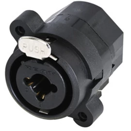 REAN 3P XLR - 6,3 mm sztereó jack COMBO mama csatlakozóaljzat