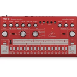 Behringer RD-6-RD analóg dobgép szekvenszerrel, piros