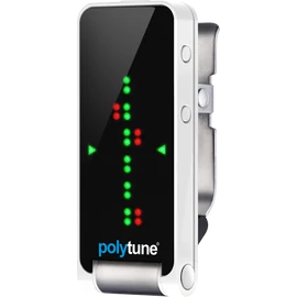 TC Electronic PolyTune Clip csíptetős polifónikus hangoló, ezüst