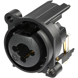 REAN 3P XLR - 6,3 mm sztereó jack COMBO mama csatlakozóaljzat, Jack és földkontaktus