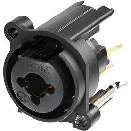 REAN 3P XLR - 6,3 mm sztereó jack COMBO mama csatlakozóaljzat, Jack és földkontaktus