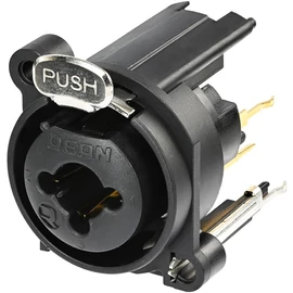 REAN 3P XLR - 6,3 mm sztereó jack COMBO mama csatlakozóaljzat