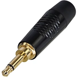 REAN 3,5mm Jack MONO 2 POLE fekete ház - aranyozott érintkezők - ömlesztett csomagolás