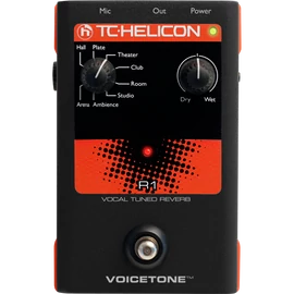 TC Helicon VoiceTone R1 ének zengető effekt pedálat