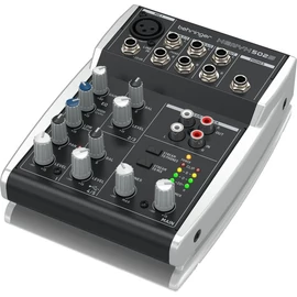 Behringer XENYX 502S 5-csatornás analóg keverő USB streaming interfésszel