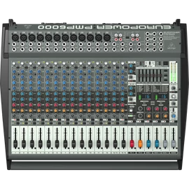 Behringer Europower PMP6000 20-csatornás 1600W Keverőerősítő