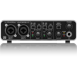 Behringer U-Phoria UMC202HD USB Audio Interfész