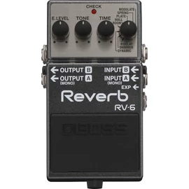 Boss RV-6 Reverb sztereó zengető pedál