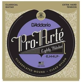 D'Addario EJ44LP klasszikus gitár húrkészlet pro-arte, húrkészlet, nylon/silver wound, extra hard tension