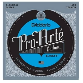D'Addario EJ46FF klasszikus gitár húrkészlet pro-arte, húrkészlet carbon, hard tension