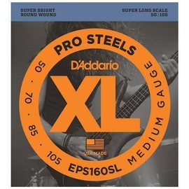 D'Addario EPS160SL basszus gitár húrkészlet 50-105 Prosteels, széria XL super long scale