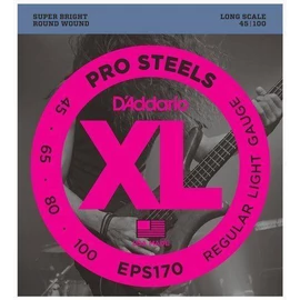 D'Addario EPS170 basszus gitár húrkészlet 45-100 Prosteels, széria XL long scale