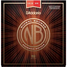 D'Addario NB13556BT akusztikus gitár húrkészlet  0135-056, nickel-bronze,  balance tension, medium