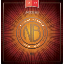 D'Addario NBM1140 mandolín húrkészlet 011-040, nickel-bronze, medium
