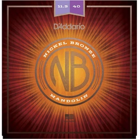 D'Addario NBM11540 mandolín húrkészlet 011,5-040, nickel-bronze, custom medium