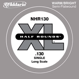 D'Addario NHR130 különálló basszus gitárhúr, half round, nikkel, XL széria 130, long scale