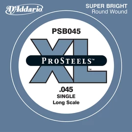 D'Addario PSB045 különálló basszus gitárhúr, Prosteels széria 045, long scale