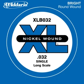 D'Addario XLB032 különálló basszus gitárhúr, nikkel, XL széria 032, long scale