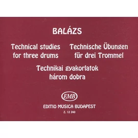 Balázs Oszkár - Technikai gyakorlatok (három dobra)