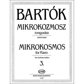 Bartók Béla, Bartók Péter  - Mikrokozmosz zongorára (Javított kiadás)