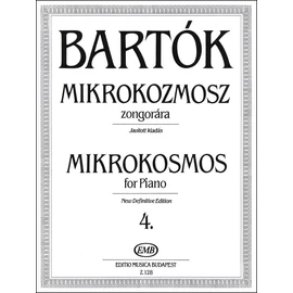Bartók Béla, Bartók Péter  - Mikrokozmosz zongorára (Javított kiadás)